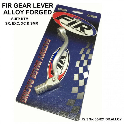 Gear Lever KTM Silver/silver, 590-340-310-00 Forged Aluminum