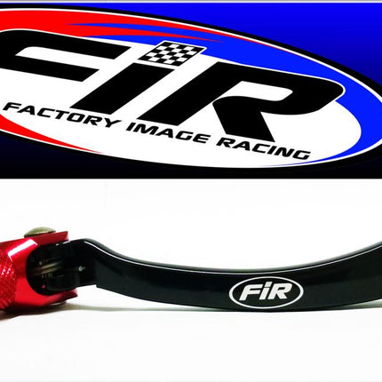 Gear Lever Shift 02-04 CRF450, Aluminium Forged 24700-MEB-771, FIR Brand, Black & Red