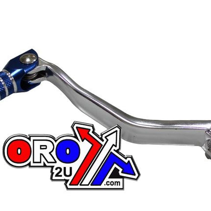 Gear Lever Silver / Blue Tip, Aluminium YZ125 / YZ250