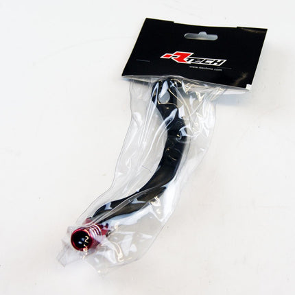 Gear Lever Alu. Black / Red, RM125/250R-LEVC00RM003