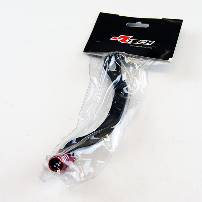 Gear Lever Alu. Black / Red, RM125/250R-LEVC00RM003