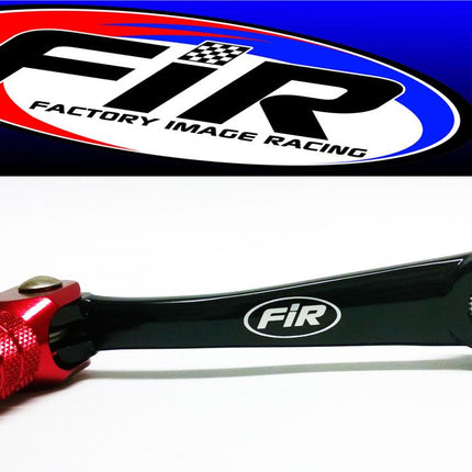Gear Lever Shift CRF 50 01-17, Aluminium Forged 24701GEL770, FIR Brand, Black & Red