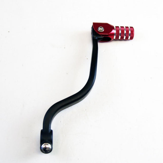Gear Lever Alum Black / Red, RM85 02-15 R-LEVC00RM001