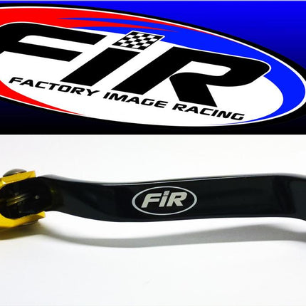 Gear Lever Shift RM-Z 450, Aluminium Forged 25600-28H01, FIR Brand, Black & Gold