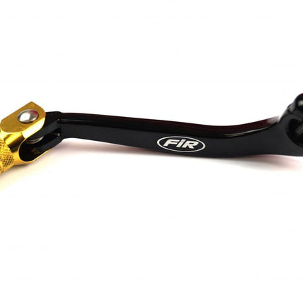 Gear Lever Shift RM-Z 250, Aluminium Forged 25600-10H21, FIR Brand, Black & Gold