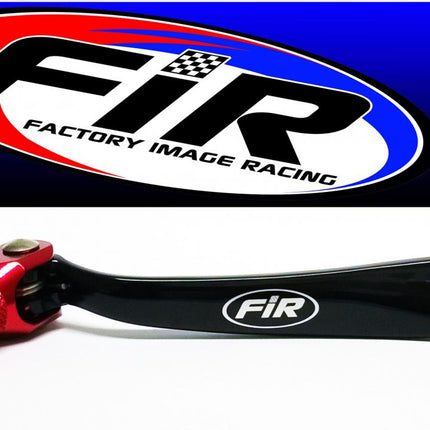 Gear Lever Shift CRF150R 07-18, Aluminium Forged 24700-KSE-000, FIR Brand, Black & Red