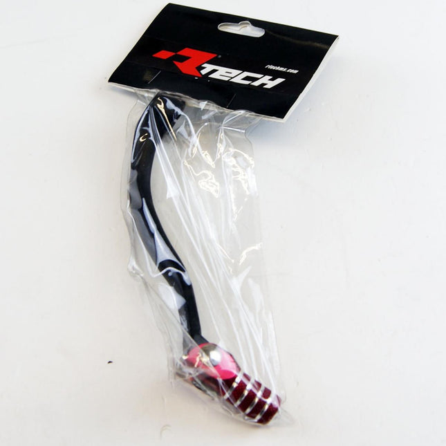 Gear Lever Shift Black / Red, KXF250 06-08 R-LEVC00KXF06