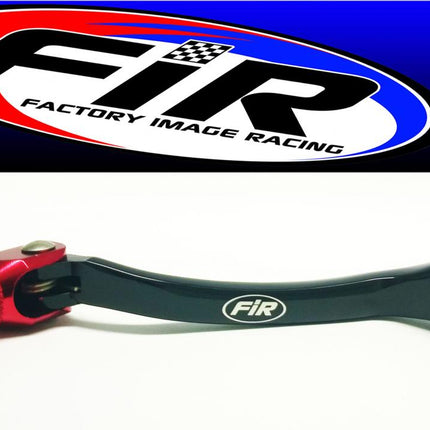 Gear Lever Shift 05-16 CRF450X, Aluminium Forged 24700-MEY-670, FIR Brand, Black & Red