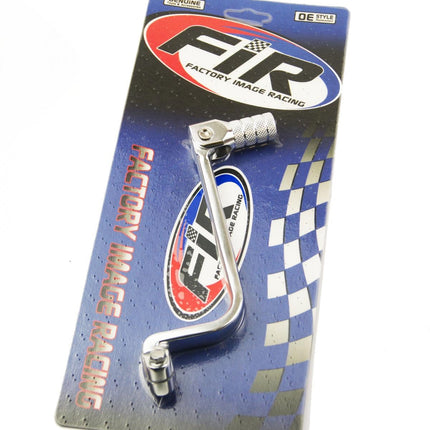 Gear Lever Shift Silver KLX Drz 110, Forged Aluminium 13156-0039, FIR Brand