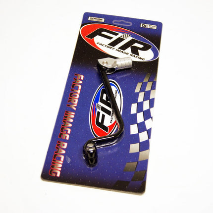 Gear Lever Shift Black KLX110, Aluminium Forged 13156-0039, FIR Brand, Black & Titanium