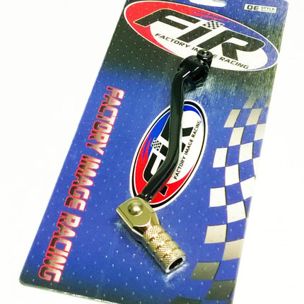 Gear Lever Shift Kxf 250 09-17, Aluminium Forged 13156-0124, FIR Brand, Black & Titanium