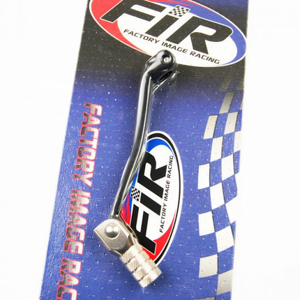 Gear Lever Shift Kxf 450 09-18, Aluminium Forged 13156-0614, FIR Brand, Black & Titanium