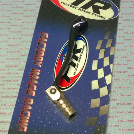 Gear Lever Shift Kxf 450 09-18, Aluminium Forged 13156-0614, FIR Brand, Black & Titanium