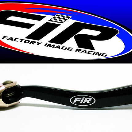 Gear Lever Shift Kxf 450 09-18, Aluminium Forged 13156-0614, FIR Brand, Black & Titanium