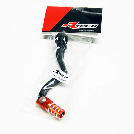 Gear Lever KTM Black / Orange, KTM 65SX 09-15, R-LEVC00KTM02