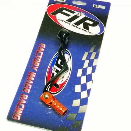 Gear Lever Shift KTM 65 Sx, Aluminium Forged 46234031044, FIR Brand, Black & Orange
