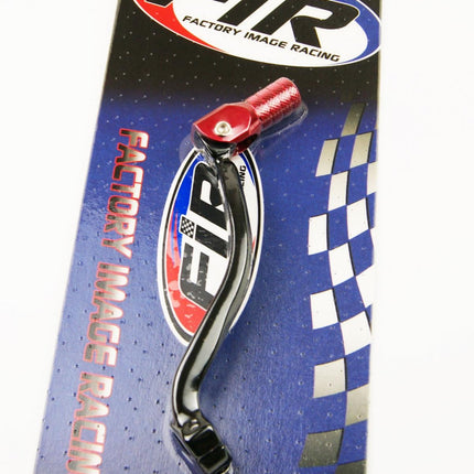 Gear Lever Shift 10-17 CRF 250, Aluminium Forged 24700-KRN-305, FIR Brand, Black & Red