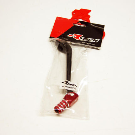Gear Lever Alu. Black / Red, 09-16 CRF450R R-LEVC00CRF04