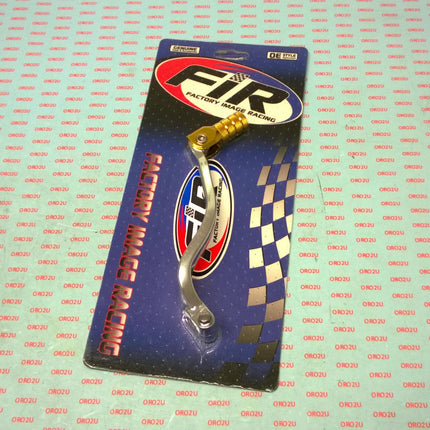 Gear Lever Shift Silver / Gold, MX-06124-1GL, DRZ400 00-11, 25600-05D01