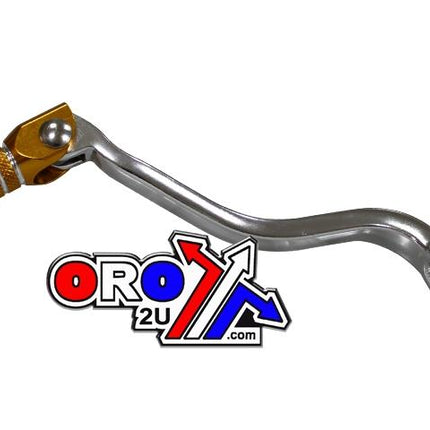 Gear Lever Shift Silver / Gold, MX-06124-1GL, DRZ400 00-11, 25600-05D01