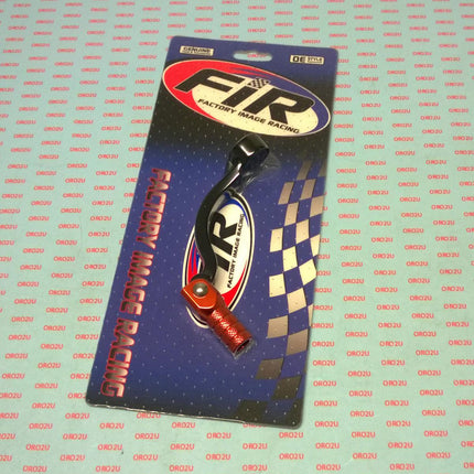 Gear Lever Shift KTM 125 17-22, Aluminium Forged 50434031000, FIR Brand, Black / Orange