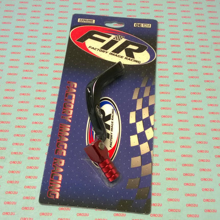 Gear Lever Shift Beta 250-520, Aluminium Forged 006050008000, FIR Brand, Black & Red