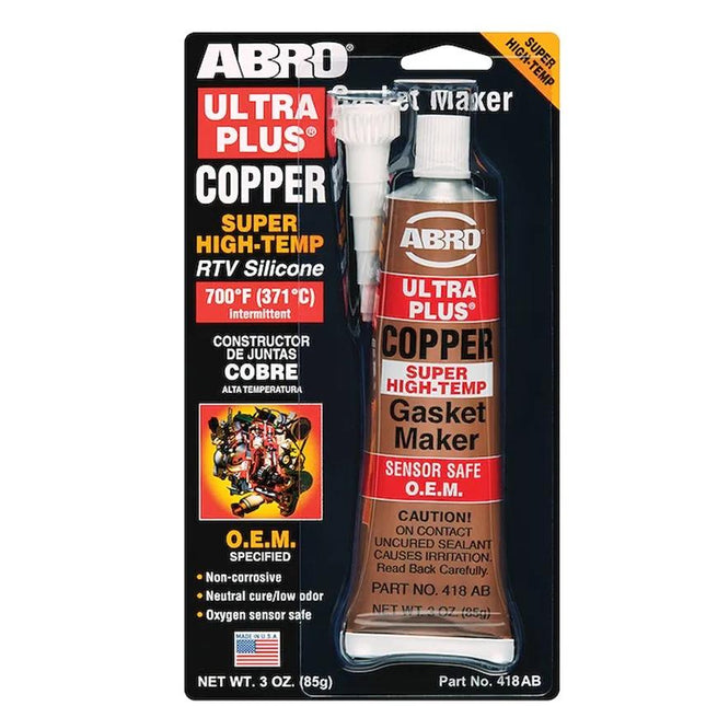 Silicone Sealant Gasket Maker Super High Temp Copper 85g