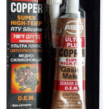 Silicone Sealant Gasket Maker Super High Temp Copper 85g