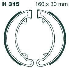 Brake Shoes Honda CB250 CB350 CB400 Ebc H315 S315