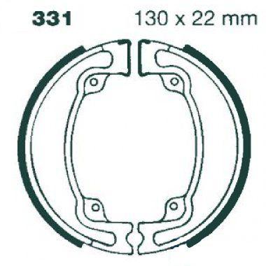 Brake Shoes Honda CR125 CR250 CR480 CR500 Ebc H331 S331