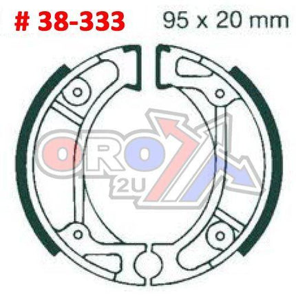 Brake Shoes H333 MX-05252