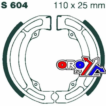 Brake Shoes Ebc S604