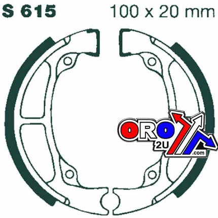 Brake Shoes [ebc S615], Suzuki