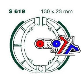 Brake Shoes Suzuki Ebc S619