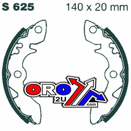 Brake Shoes VB320 Suzuki