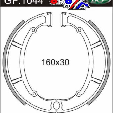Brake Shoes Rear Maico GF1044