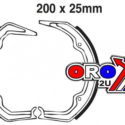 Brake Shoes BMW R65 Ebc 862