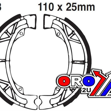 Brake Shoes Ebc 893