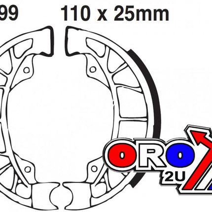 Brake Shoes Ebc 899