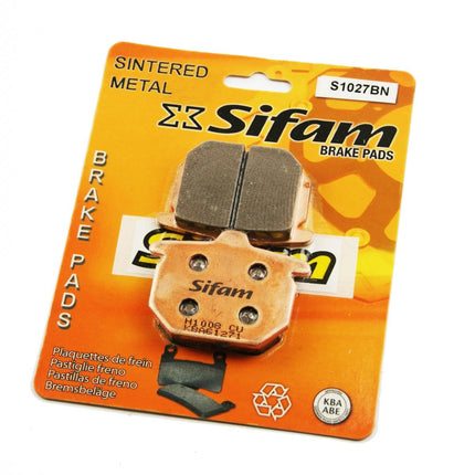 Brake Pads Sintered Metal 11mm, Sifam S1027BN, Gold