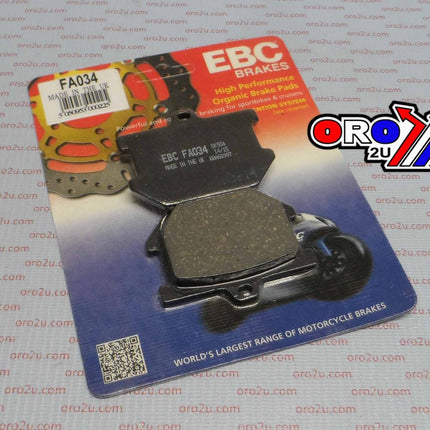 Brake Pads Std FA034 Ebc