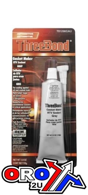 Threebond Gasket Maker 1200GAU, Rtv Sealant Gray