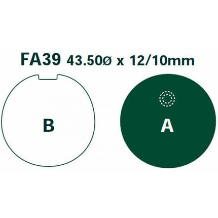 Brake Pads Disc VD309