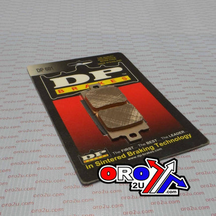 BRAKE PADS SINTERED DP BRAKING, DP601 BRAKES Premium Sintered