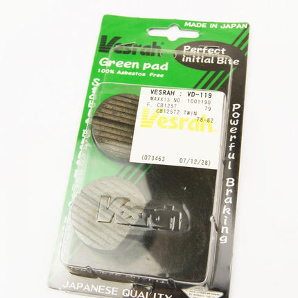 Brake Pads Disc VD119 1001190