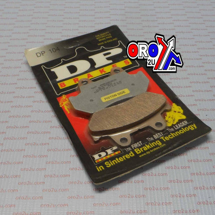 Brake Pads Sintered Dp Brakes, DP104 Premium 41-104.H.DP, 39-069/2