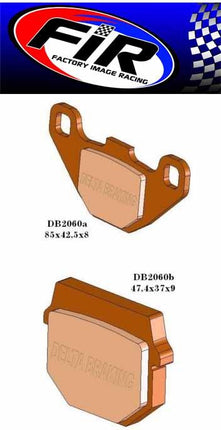 Brake Pads Semi-metallic Sm