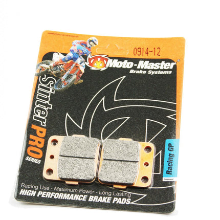 Brake Pads Sintered Racing, Moto-master 091412, 39-084