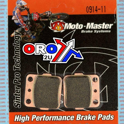 Brake Pads Std Moto-master, Semi-metallic Std 091411