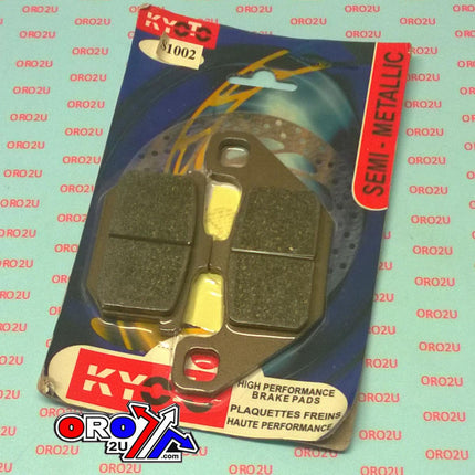 Brake Pads Disc Semi-metal, Kyoto S1002 (FA85)